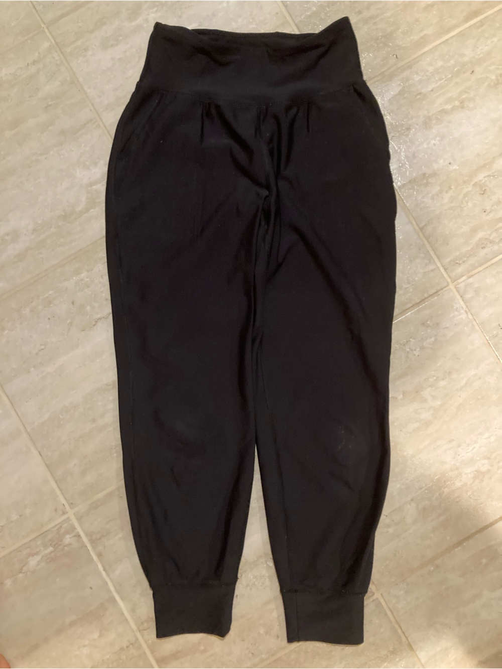 Old Navy Black High-Waist Jogger Pants